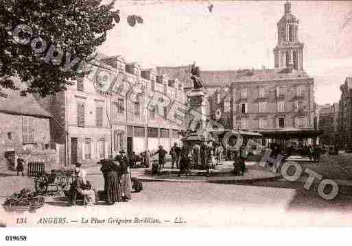 Ville de ANGERS, carte postale ancienne