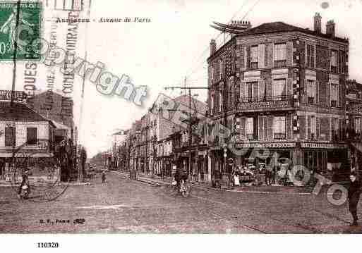 Ville de ASNIERESSURSEINE, carte postale ancienne