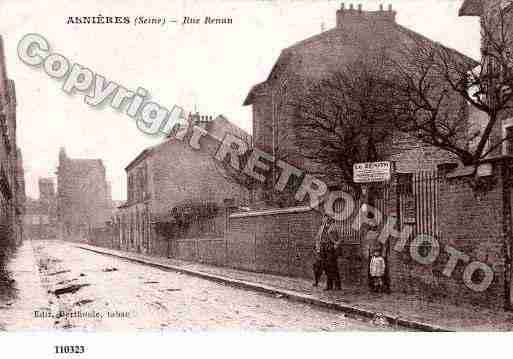 Ville de ASNIERESSURSEINE, carte postale ancienne