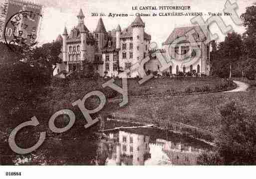 Ville de AYRENS, carte postale ancienne