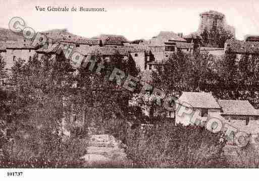 Ville de BEAUMONTDEPERTUIS, carte postale ancienne Ville de BEAUMONTDEPERTUIS, carte postale ancienne