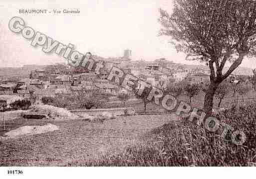 Ville de BEAUMONTDEPERTUIS, carte postale ancienne