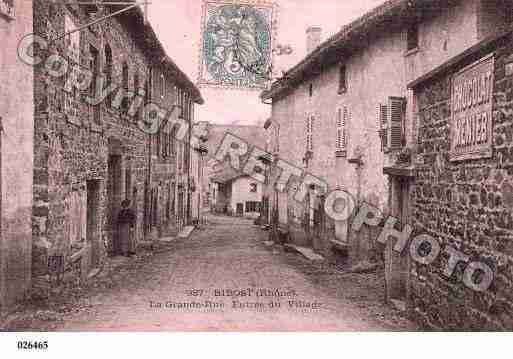 Ville de BIBOST, carte postale ancienne