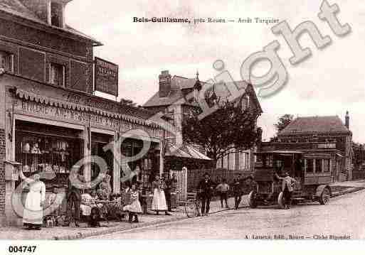 Ville de BOISGUILLAUME, carte postale ancienne