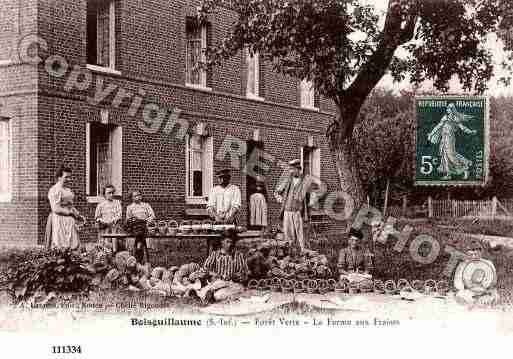 Ville de BOISGUILLAUME, carte postale ancienne