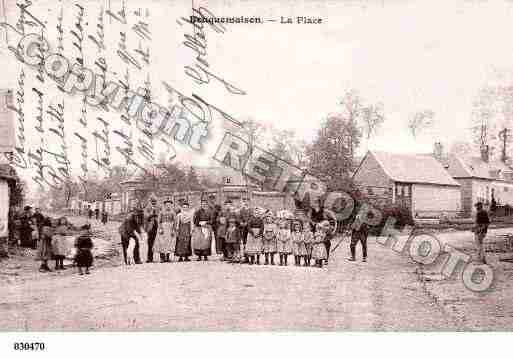 Ville de BOUQUEMAISON, carte postale ancienne