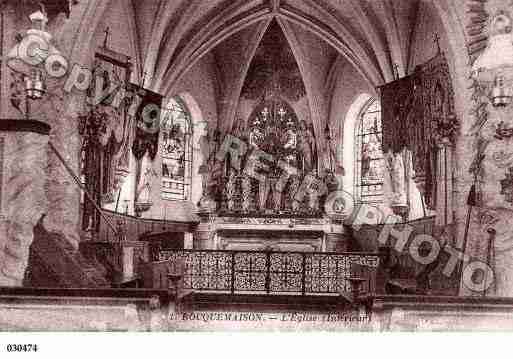 Ville de BOUQUEMAISON, carte postale ancienne