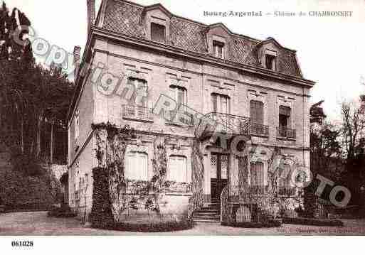 Ville de BOURGARGENTAL, carte postale ancienne