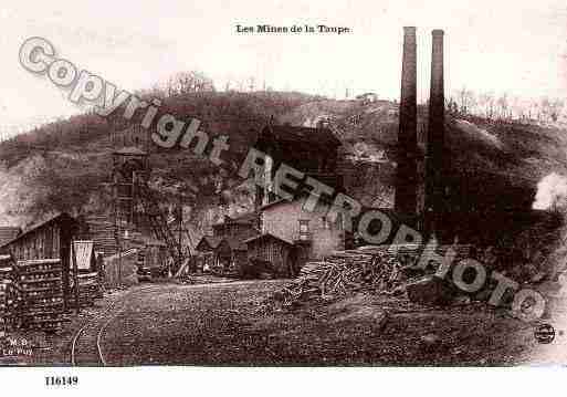 Ville de BRASSACLESMINES, carte postale ancienne