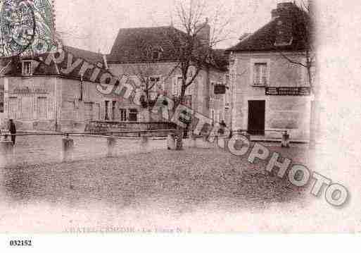 Ville de CHATELCENSOIR, carte postale ancienne
