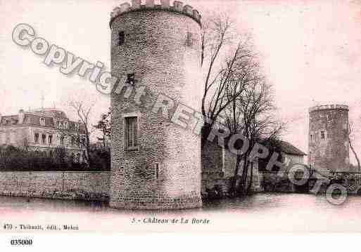Ville de CHATILLONLABORDE, carte postale ancienne