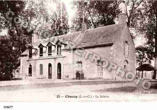 Ville de CHOUZYSURCISSE, carte postale ancienne