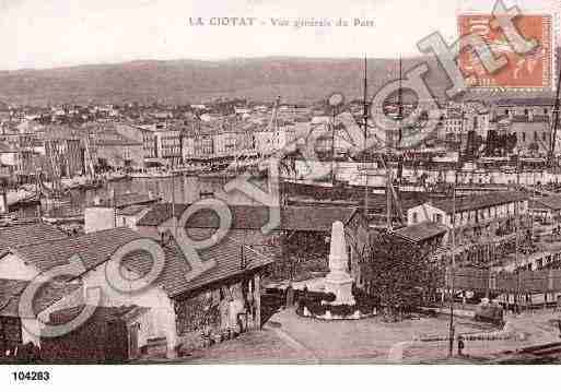 Ville de CIOTAT(LA), carte postale ancienne