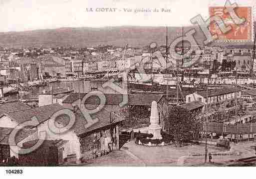 Ville de CIOTAT(LA), carte postale ancienne