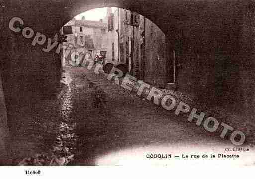 Ville de COGOLIN, carte postale ancienne