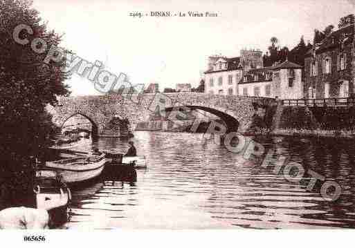 Ville de DINAN, carte postale ancienne