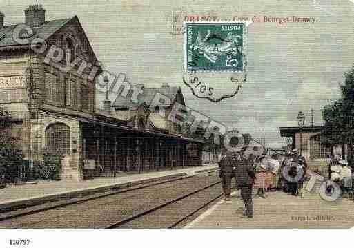 Ville de DRANCY, carte postale ancienne