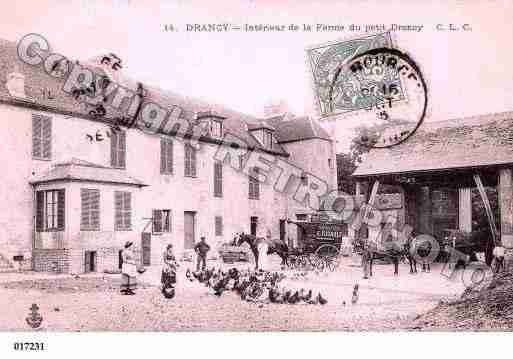 Ville de DRANCY, carte postale ancienne