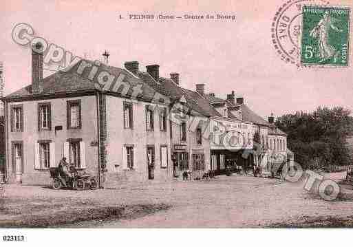 Ville de FEINGS, carte postale ancienne