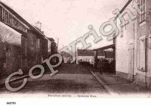 Ville de FEROLLESATILLY, carte postale ancienne