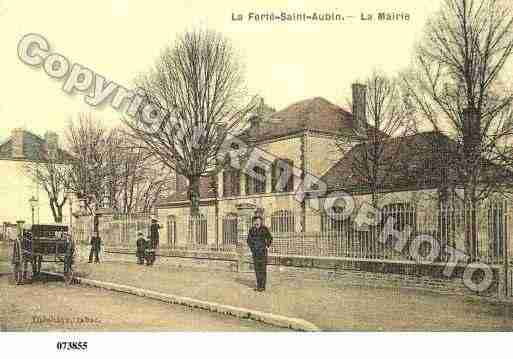 Ville de FERTESAINTAUBIN(LA), carte postale ancienne