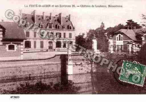 Ville de FERTESAINTAUBIN(LA), carte postale ancienne