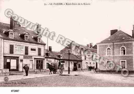 Ville de FLECHE(LA), carte postale ancienne