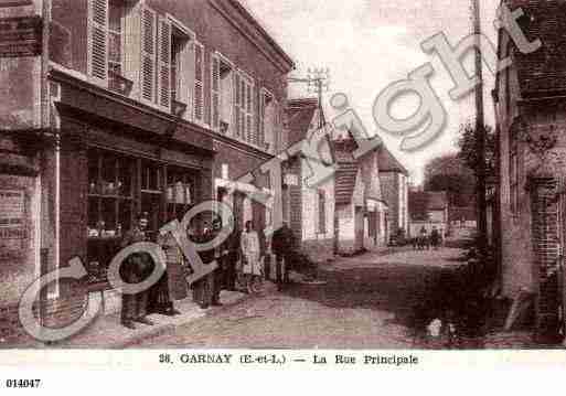 Ville de GARNAY, carte postale ancienne