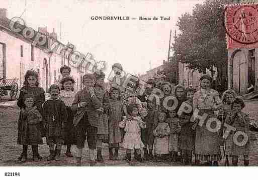 Ville de GONDREVILLE, carte postale ancienne