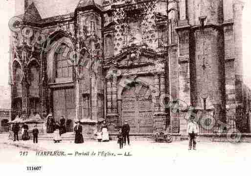 Ville de HARFLEUR, carte postale ancienne