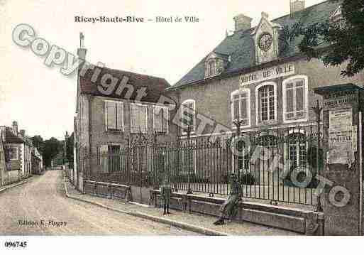 Ville de HAUTERIVE, carte postale ancienne