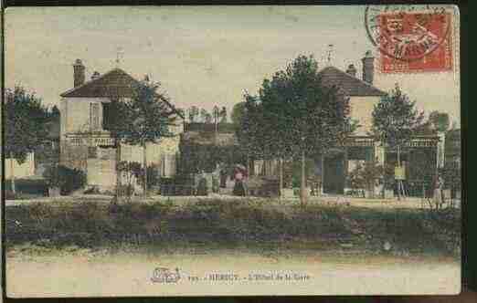 Ville de HERICY, carte postale ancienne