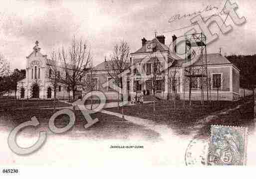 Ville de JANVILLESURJUINE, carte postale ancienne