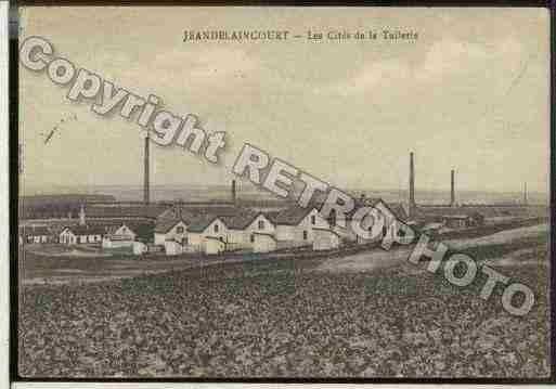 Ville de JEANDELAINCOURT, carte postale ancienne Ville de JEANDELAINCOURT, carte postale ancienne