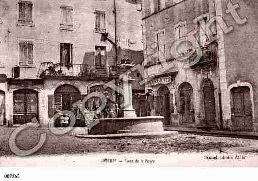 Ville de JOYEUSE, carte postale ancienne