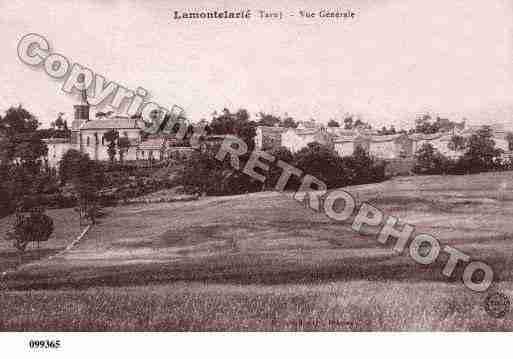 Ville de LAMONTELARIE, carte postale ancienne Ville de LAMONTELARIE, carte postale ancienne