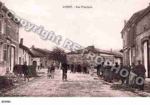 Ville de LOISEYCULEY, carte postale ancienne