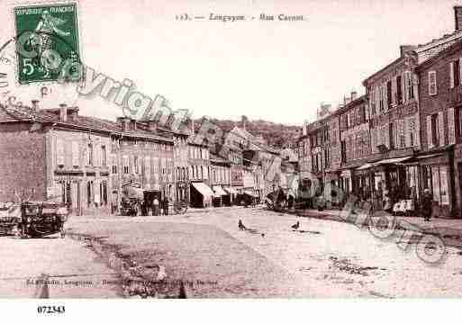 Ville de LONGUYON, carte postale ancienne