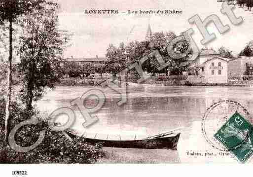 Ville de LOYETTES, carte postale ancienne