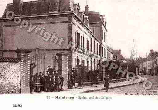 Ville de MAINTENON, carte postale ancienne