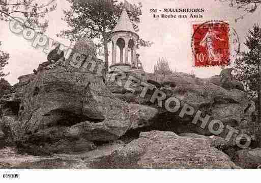 Ville de MALESHERBES, carte postale ancienne