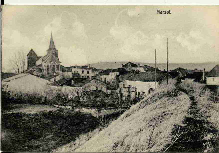 Ville de MARSAL, carte postale ancienne