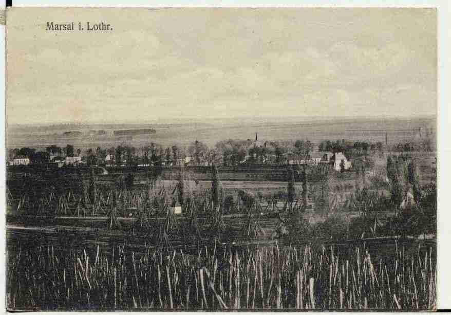 Ville de MARSAL, carte postale ancienne