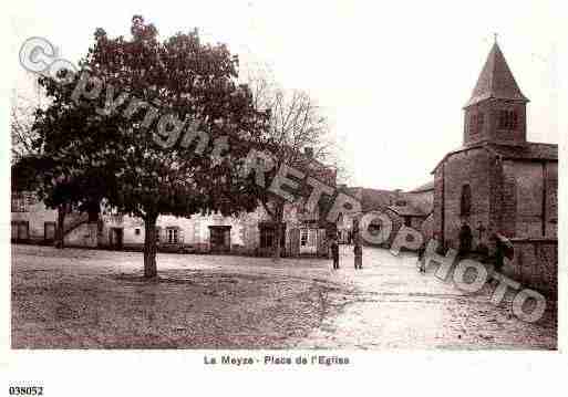 Ville de MEYZE(LA), carte postale ancienne