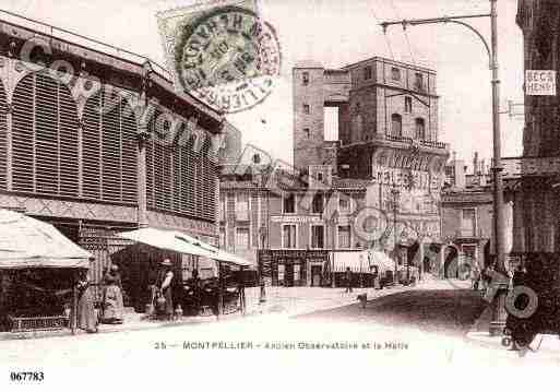 Ville de MONTPELLIER, carte postale ancienne