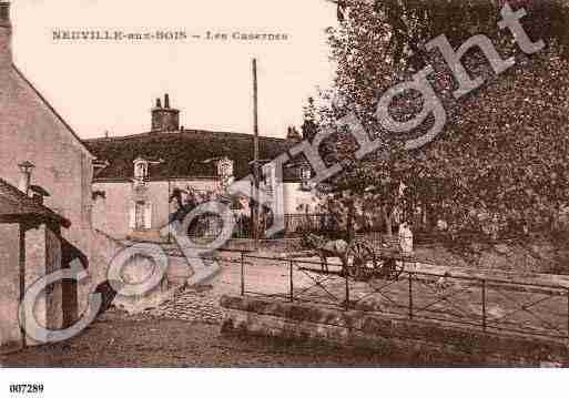 Ville de NEUVILLEAUXBOIS, carte postale ancienne