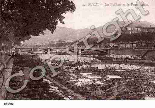 Ville de NICE, carte postale ancienne