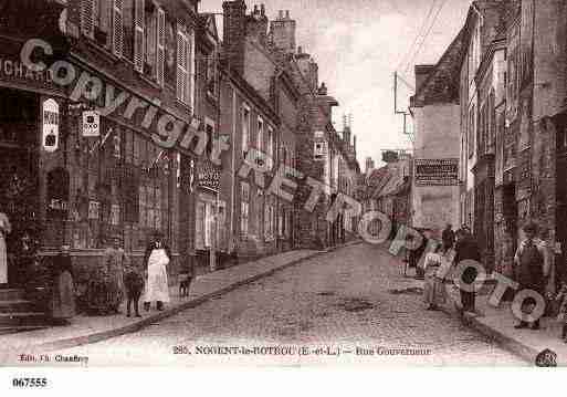 Ville de NOGENTLEROTROU, carte postale ancienne