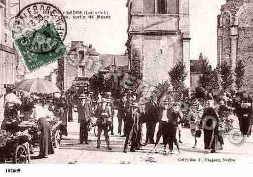 Ville de NORTSURERDRE, carte postale ancienne