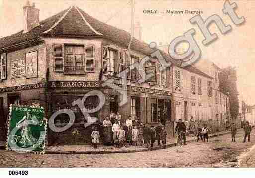 Ville de ORLY, carte postale ancienne